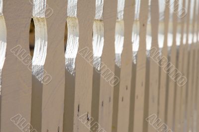White picket fence White picket fence
