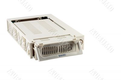Removable rack for hard drive