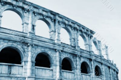Roman Amphitheatre in fisherman wharf, Macao