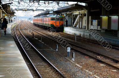 Train at station