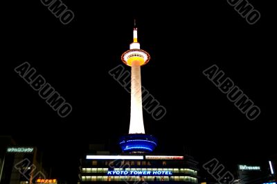 Kyoto tower, Japan Kyoto tower, Japan