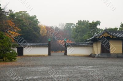 Gate in Nijo Castle Gate in Nijo Castle