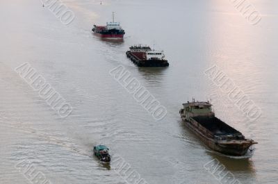 Container ships