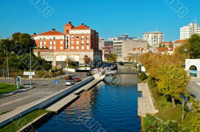 View of Aveiro town