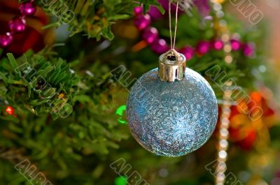 Blue christmas bulbs Blue christmas bulbs