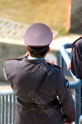 Security guard surveillance