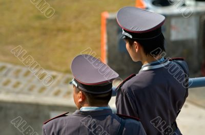 Security guard surveillance