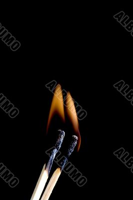 match with flame match with flame