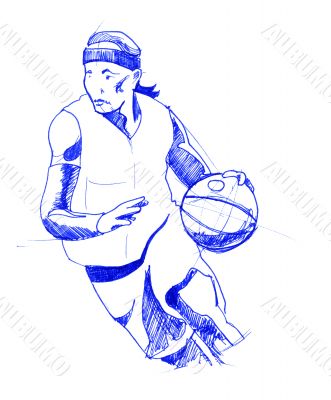 Basketball-player