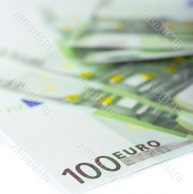 euro banknotes