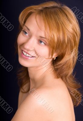 Portrait of the smiling girl