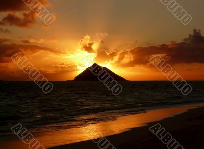 Sunrise Lanikai Beach