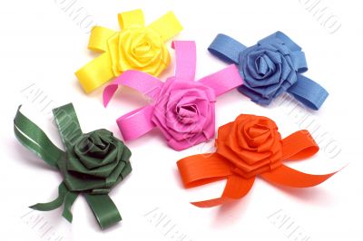 A lot of colours bows