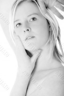 blond in black and white blond in black and white