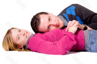 Lay down - girl under Lay down - girl under