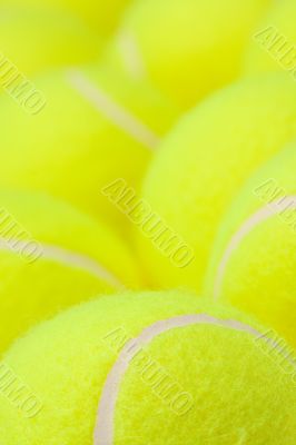 Group of Tennis Balls