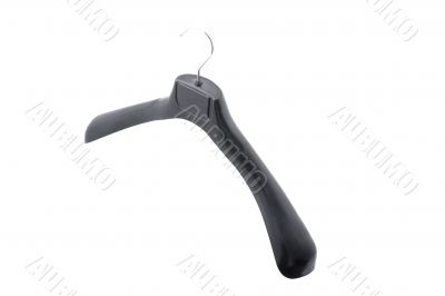 Black hanger closeup