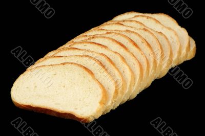 Twelve slices of bread