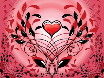 spirial and heart spirial and heart
