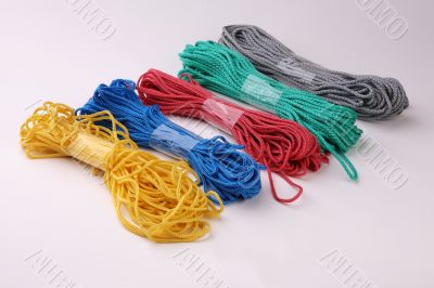 Multi-coloured cords Multi-coloured cords