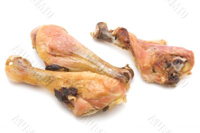 chicken leg closeup