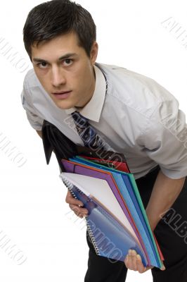 Student with documents Student with documents