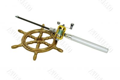 Fishing Pole and wheel