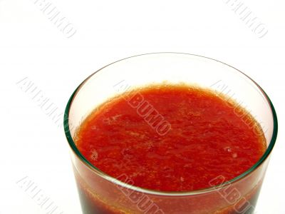 Red tomato juice