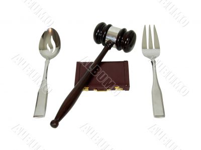 Professional business lunch