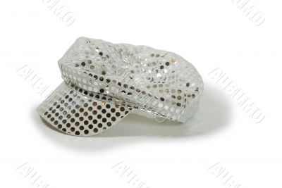 Cap with sparkle dots