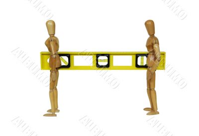 Working on the level