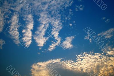 Fluffy clouds Fluffy clouds