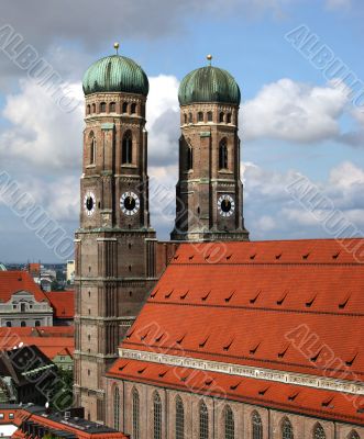 church Frauenkirche in Munich