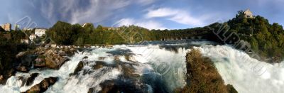 Rhine falls near Schaffhausen.