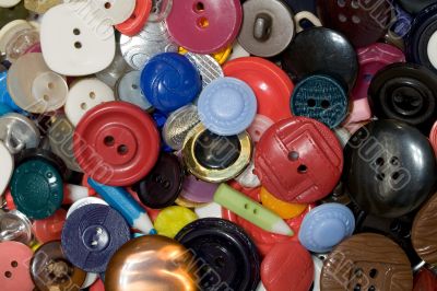 Multicilored buttons background