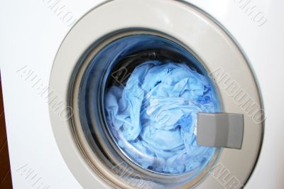 process of the laundry