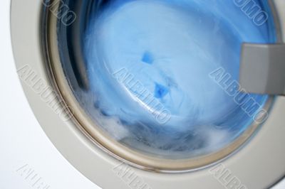 process of the laundry