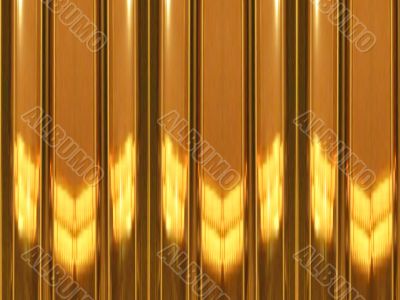 brightly-brown striped Wooden wall brightly-brown striped Wooden wall