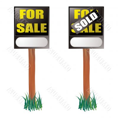 for sale sign for sale sign