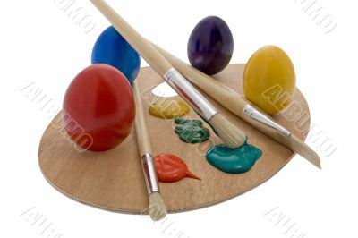 Painting Easter egg Painting Easter egg