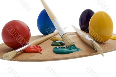 Painting Easter egg Painting Easter egg