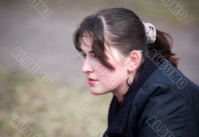 portrait of young girl