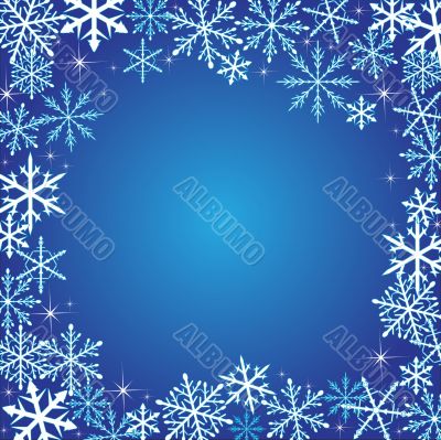 Winter background Winter background