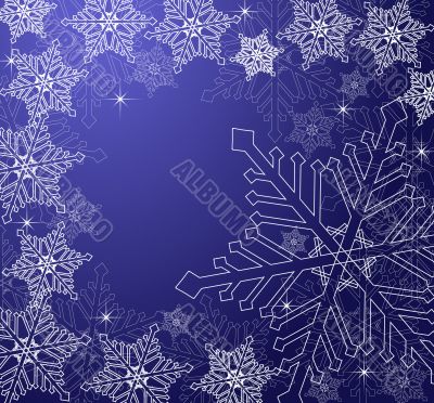 Winter background Winter background