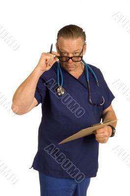 male nurse or doctor