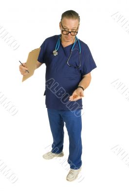 male nurse or doctor