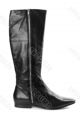 black woman boot