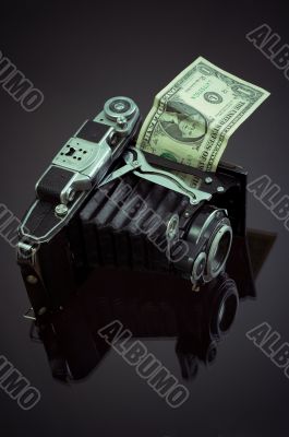 camera  and dollar