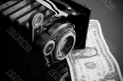 camera  and dollar