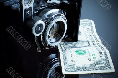 camera  and dollar